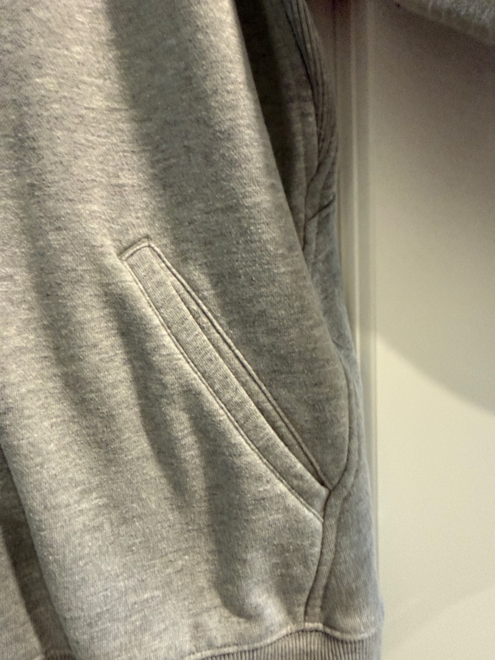 Duluth Trading Co Gray Crewneck Sweatshirt with Floral Embroidery - Picture 4 of 7